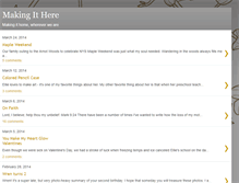 Tablet Screenshot of makingithere.blogspot.com