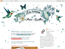 Tablet Screenshot of lescarnetsdepetitcaillou.blogspot.com