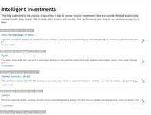 Tablet Screenshot of intelligentinvestments.blogspot.com