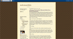 Desktop Screenshot of makemanylinks.blogspot.com