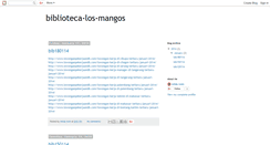 Desktop Screenshot of biblioteca-los-mangos.blogspot.com