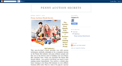 Desktop Screenshot of pennyauctionssecrets.blogspot.com