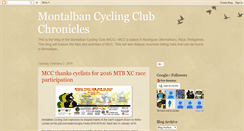 Desktop Screenshot of montalbancyclingclub.blogspot.com