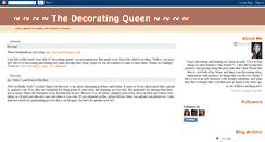 Desktop Screenshot of decoratingqueen.blogspot.com