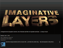 Tablet Screenshot of imaginativelayers.blogspot.com