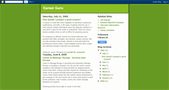 Desktop Screenshot of online-career-guru.blogspot.com