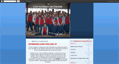 Desktop Screenshot of cag-clubacrobatosgranada.blogspot.com