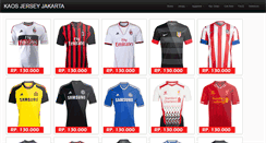 Desktop Screenshot of kaosjerseyjakarta.blogspot.com