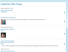 Tablet Screenshot of celebritywifeswap.blogspot.com