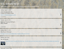 Tablet Screenshot of fitbirdfitness.blogspot.com