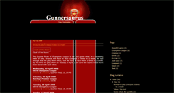Desktop Screenshot of gunnersaurus.blogspot.com