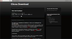 Desktop Screenshot of clicoudownload.blogspot.com