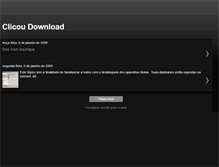 Tablet Screenshot of clicoudownload.blogspot.com