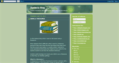 Desktop Screenshot of dyslexiaparents.blogspot.com