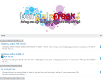 Tablet Screenshot of bargainfreaks.blogspot.com