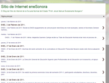 Tablet Screenshot of blogenesonora.blogspot.com