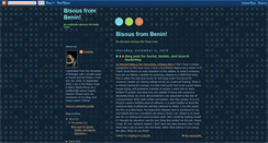 Desktop Screenshot of bisousfrombenin.blogspot.com