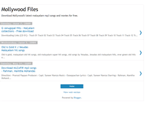Tablet Screenshot of mollywoodfiles.blogspot.com