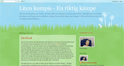 Desktop Screenshot of litenkompis.blogspot.com