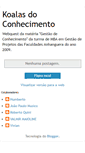 Mobile Screenshot of koalasdoconhecimento.blogspot.com