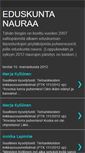 Mobile Screenshot of eduskuntanauraa.blogspot.com