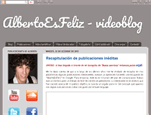 Tablet Screenshot of albertoesfeliz.blogspot.com