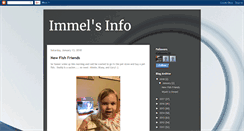 Desktop Screenshot of immelsinfo.blogspot.com