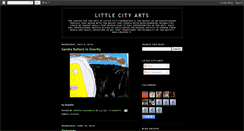 Desktop Screenshot of littlecityarts.blogspot.com