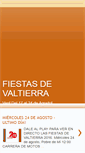 Mobile Screenshot of fiestasdevaltierra.blogspot.com