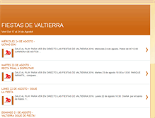 Tablet Screenshot of fiestasdevaltierra.blogspot.com