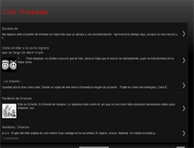 Tablet Screenshot of cafemachado.blogspot.com