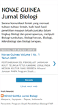 Mobile Screenshot of novaeguinea-journal.blogspot.com