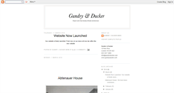 Desktop Screenshot of gundryducker.blogspot.com