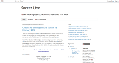 Desktop Screenshot of livestreamfreeonline.blogspot.com