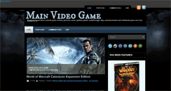 Desktop Screenshot of mainvideogames.blogspot.com