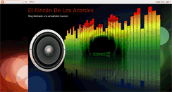 Desktop Screenshot of elrincondelosacordes.blogspot.com