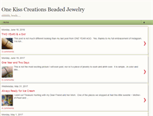 Tablet Screenshot of onekisscreations.blogspot.com
