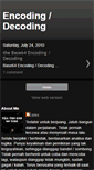 Mobile Screenshot of decryptor.blogspot.com