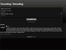 Tablet Screenshot of decryptor.blogspot.com