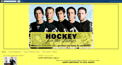 Desktop Screenshot of hockeyfortheladies.blogspot.com