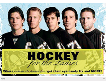 Tablet Screenshot of hockeyfortheladies.blogspot.com