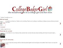 Tablet Screenshot of collegebakergirl.blogspot.com