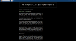 Desktop Screenshot of nihipocritanidesvergonzado.blogspot.com