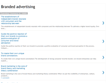 Tablet Screenshot of branded-advertising.blogspot.com