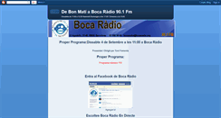 Desktop Screenshot of debonmatibocaradio.blogspot.com