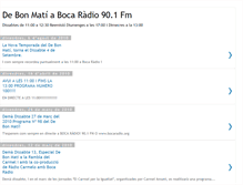 Tablet Screenshot of debonmatibocaradio.blogspot.com
