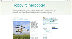 Desktop Screenshot of hobby-helicopter.blogspot.com