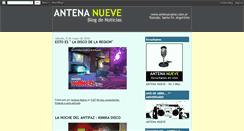 Desktop Screenshot of antena9.blogspot.com