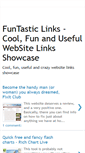 Mobile Screenshot of funtasticlinks.blogspot.com