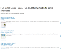 Tablet Screenshot of funtasticlinks.blogspot.com